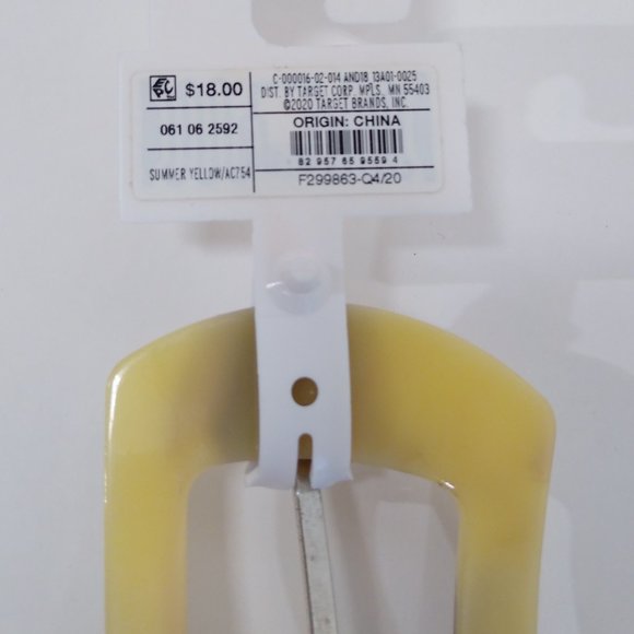 A New Day Belt Women X-Large Style: AC754 Summer Yellow Closet Staple NWT - Picture 4 of 8